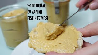 💯Doğal, sağlıklı ev yapımı fıstık ezmesi çocuklar bayılacak / tatlı tarifleri / Figen Ararat