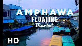 preview picture of video '4K Exploring Amazing Amphawa Thailand floating market in weekday.'