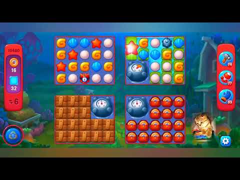 Fishdom, 10480 level,no Booster - 10480 уровень, прохождение без бустеров.