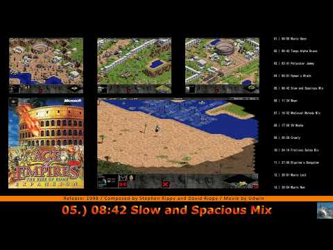 AGE OF EMPIRES 1: RISE OF ROME OST [Full] OFFICIAL GAME SOUNDTRACK