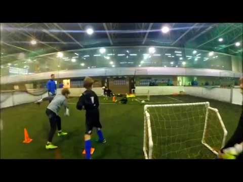 Sibir U-8 Goalkeeper Training