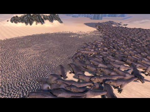 UEBS - 1,000 T-Rex vs 80,000 Chickens