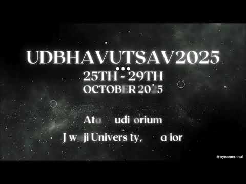 Udbhav Utsav 2025 | International Dance & Music Festival Promo