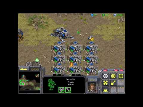StarCraft: [Project Hydra] Terran Campaign Mission 2 Wasteland Station