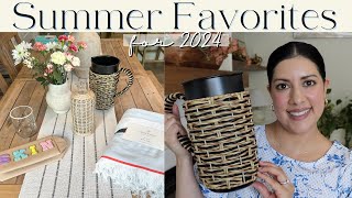SUMMER FAVORITES 2024 | Summer Must-haves for 2024 | Home Decor and Lifestyle Favorites