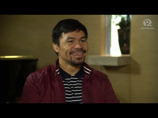 WATCH: Pacquiao turns emotional talking of son’s boxing dream