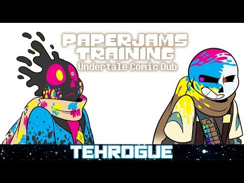 Paperjams Training - Undertale Au Comic Dub