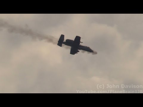 Warren Grove Range - MD ANG A-10's strafing (7/30/2020)