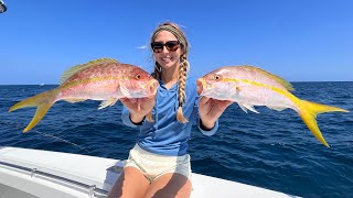 The Captain showed us a Crazy Surprise after fishing....  *Yellow-Tail Snapper Ceviche*