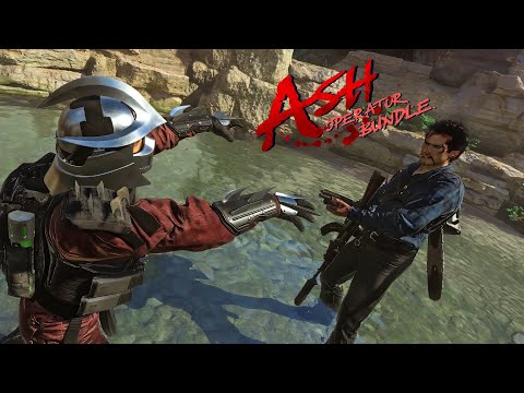 BOOMSTICK BOOGIE FINISHING MOVE - ASH WILLIAMS OPERATOR BUNDLE - ALL STANCES - MW2 THE HAUNTING