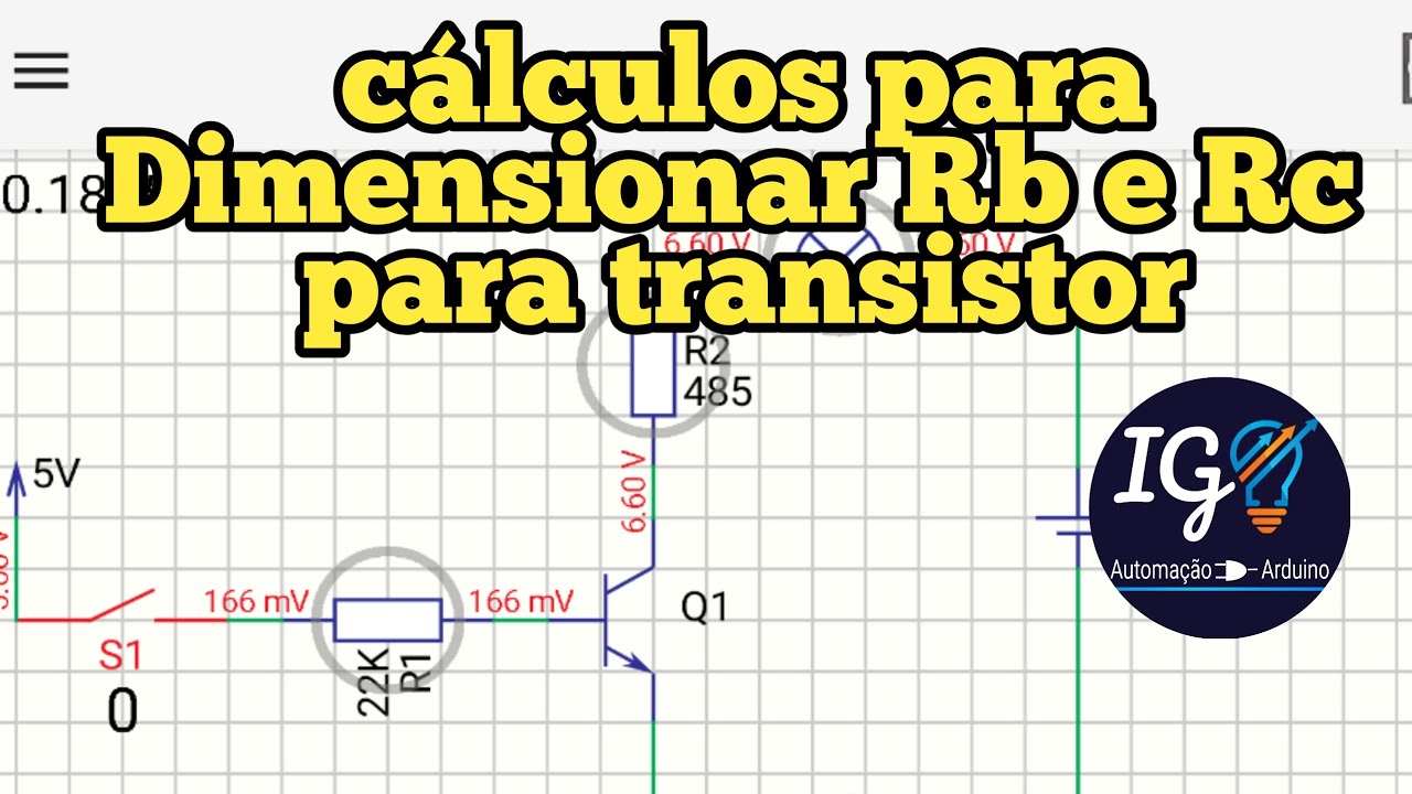 Dimensionar resistor para transistor