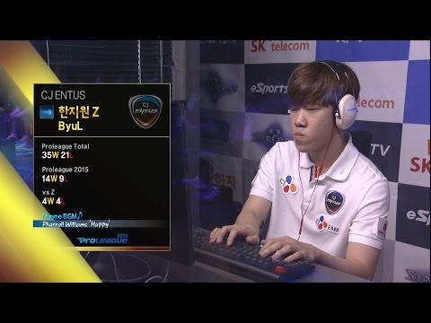 [SPL2015] Leenock(SBENU)vs ByuL(CJ) Set1 Terraform -EsportsTV, Starcraft 2