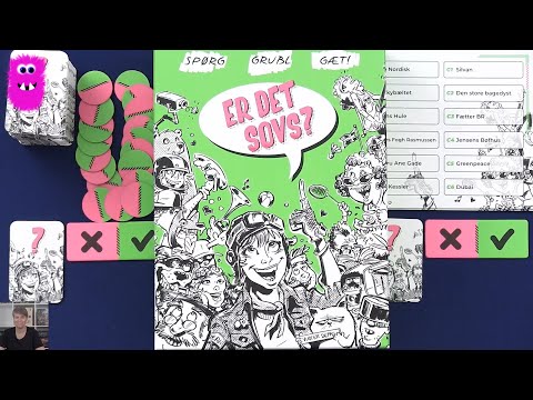 ER DET SOVS?, Regler & første indtryk