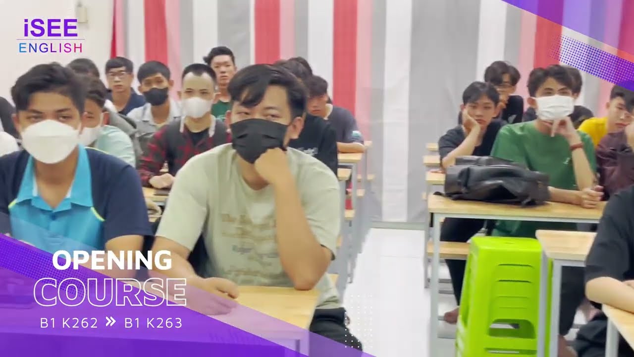 Khai giảng lớp Tiếng Anh B1 K263 - B1 K264