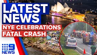 Millions prepare for NYE celebrations, Three die in Gold Coast car crash | 9 News Australia