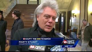 Marty Stuart introduces Congress of Country Music