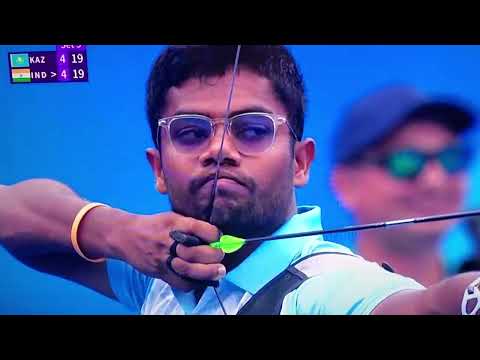 Archery Agony: Dhiraj Bommadevara Narrowly Misses Semi Final Spot in Dramatic Shoot Off! #teamindia
