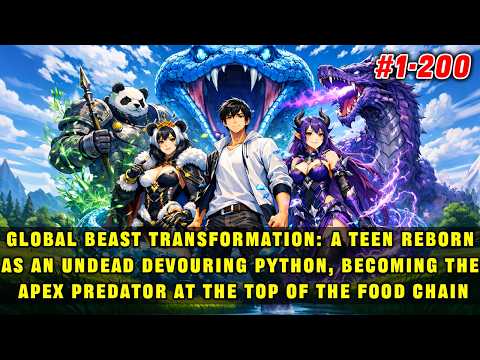 🔥Global Beastification: The Teen Becomes an Immortal Devouring Python, the Strongest Predator