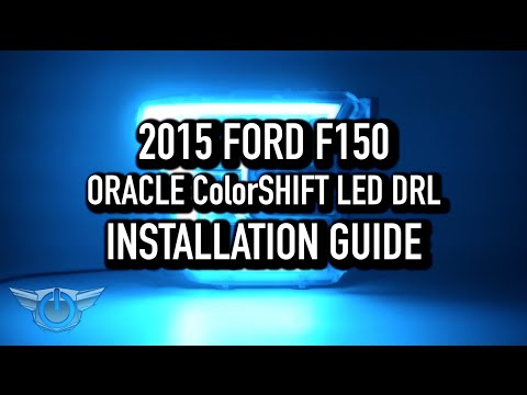 D.I.Y. - Install 2015 Ford F150 ORACLE ColorSHIFT® LED DRLs