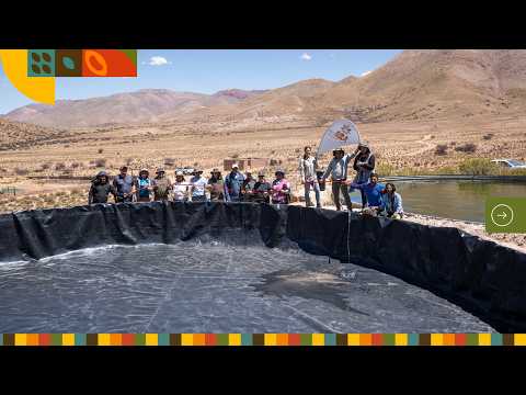 Más agua para producir, más semillas para seguir cultivando