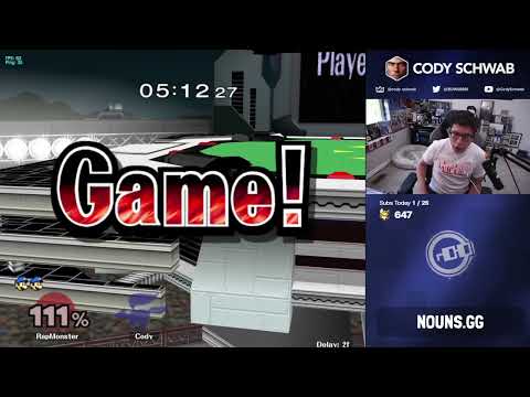 RapMonster vs. Cody Schwab - Slippi Ranked