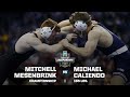 Mitchell Mesenbrink Vs Michael Caliendo 2025 NCAA Wrestling Championship 165 Pounds