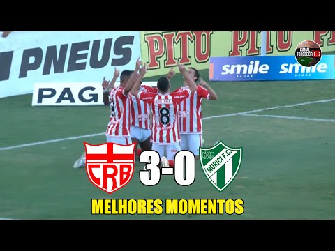 CRB 3 x 0 Murici - Melhores Momentos - COMPLETO - Semifinal Alagoano 2024 Volta
