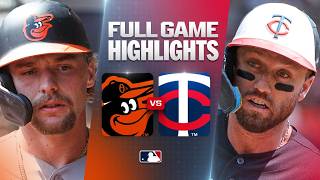 ORIOLES vs. TWINS: Official Full Game Highlights (August 12) | 2026 MLB Season