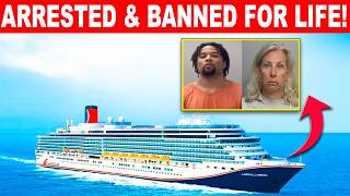 SHOCKING CRUISE BAN: Cruise Line ARRESTS and BANS for Life this BAD Passenger's Behavior...