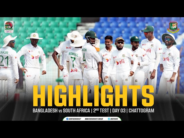 Highlights | 2nd Test | Day 03 | Bangladesh vs South Africa
