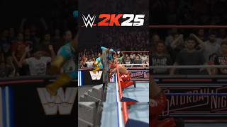 Sin Cara Hits a Perfect 619 on Rey Mysterio! | WWE 2K25 #shorts