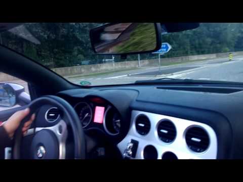 A ALFA ME LEVOU - A DIRIGIR UMA UMA BRERA SPIDER NA SUIÇA