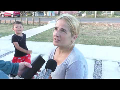 Se inauguró la nueva plaza del barrio Villa Tato en Nicolich - Ciudad Gral. Líber Seregni