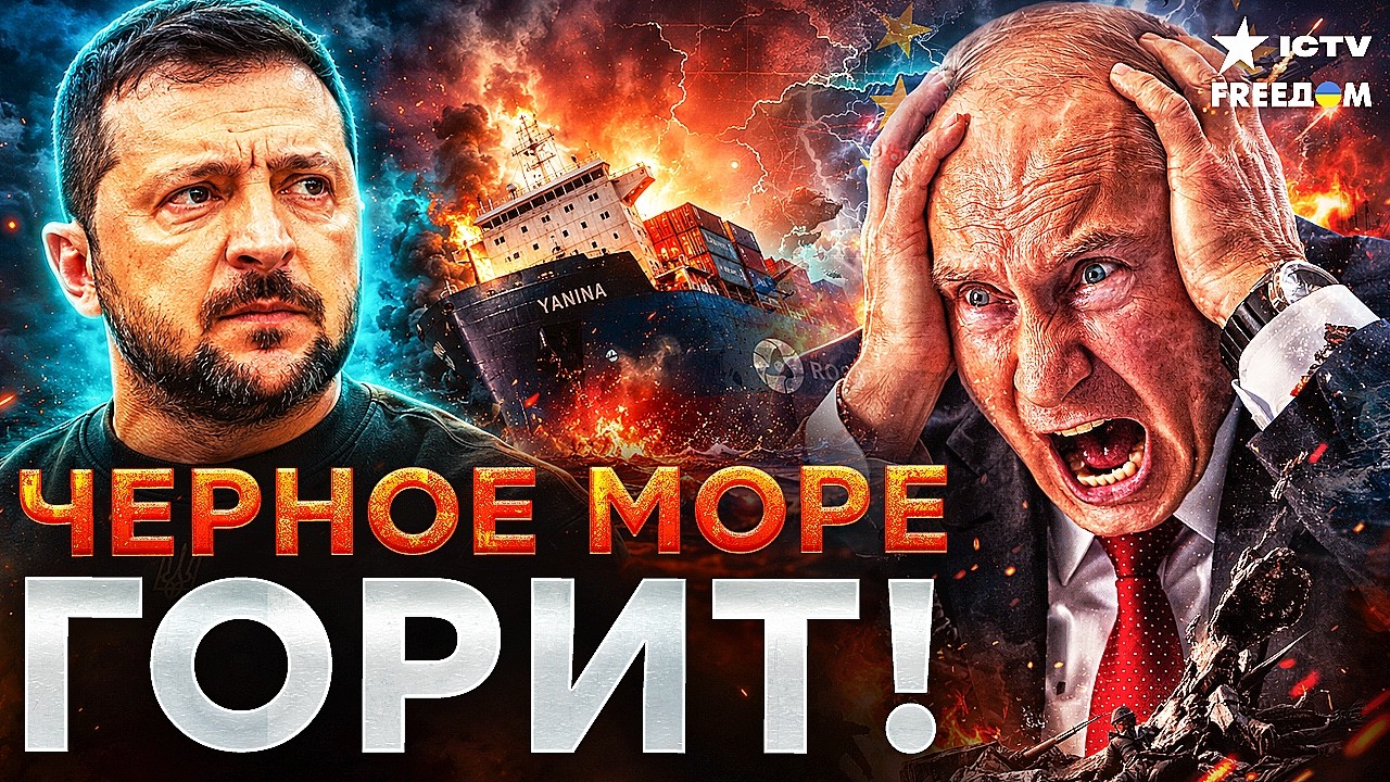 СРОЧНО! В ЧЕРНОМ МОРЕ ЗАТОНУЛ КОРАБЛЬ «РОСАТОМА»: Зеленский подтвердил удар