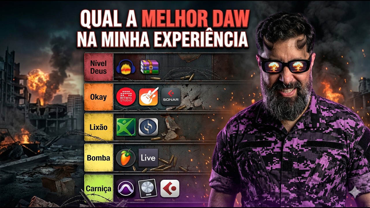 Minha Experiência com Várias DAW: Qual a Melhor?