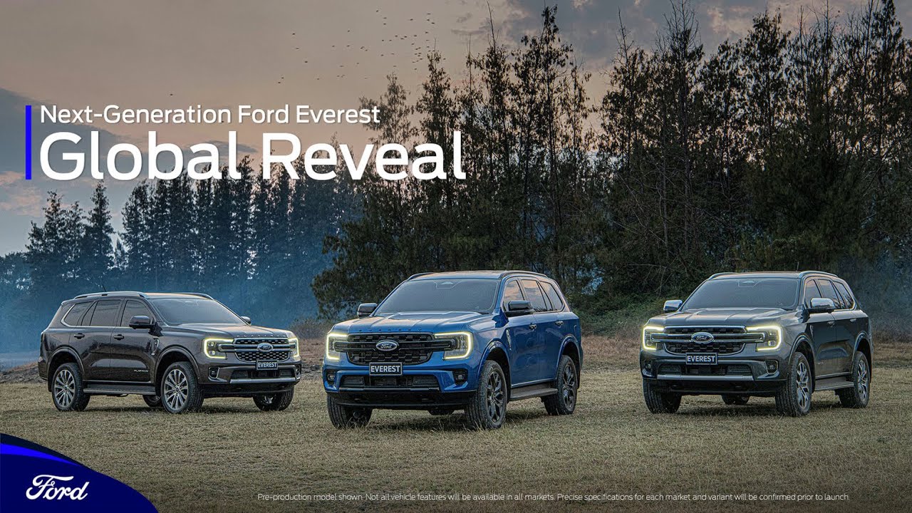 Next-Generation Ford Everest Reveal