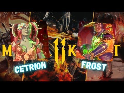 Cetrion VS Frost mk11 hand level fight , God level fight of mk11 game #mk11gameplay  #viral