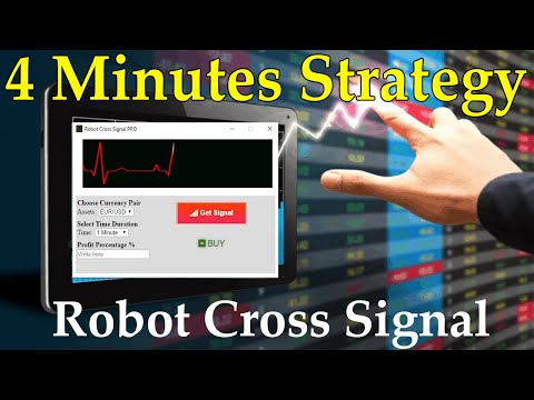 4 Minutes Strategy | IQ Option Robot Cross Signal -Trading Robots