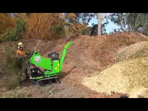 Ryan from Qld Showing off his New Peruzzo TB100 Tracked