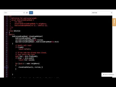 Clone undirected graph