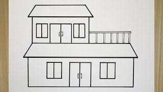 Download lagu Cara menggambar rumah tingkat yang bagus dan gampang mp3 Download lagu Cara menggambar rumah tingkat yang bagus dan gampang mp3