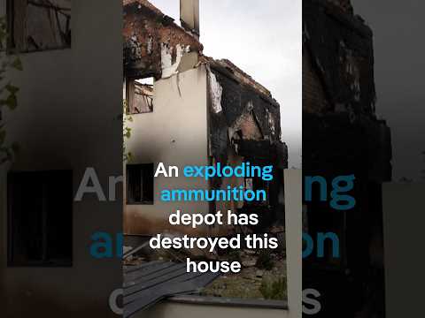 Exploded ammunition depot destroys homes | DW News