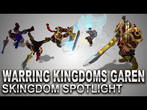 Warring Kingdoms Garen Skin Spotlight | SKingdom - League of Legends