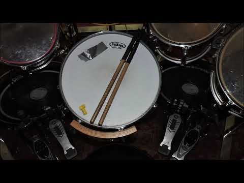 Eija Kantola - Sata Suudelmaa (Improvised Drum Cover - 30102018)