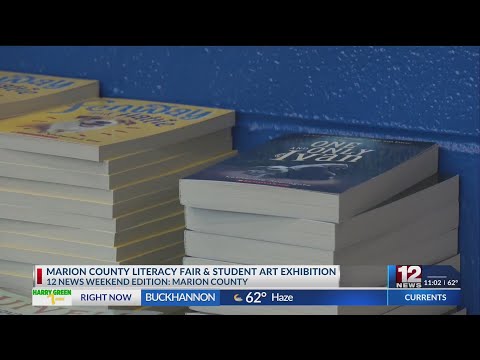Marion Co. Literacy Fair, Art Exhibition excites students