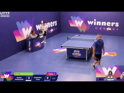 WINners CUP table 1 26.09 Syksa Aleksandr - Rudenko Ivan 10:30