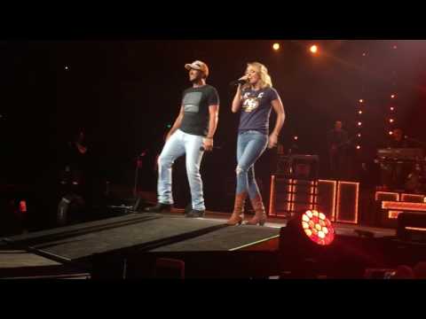 Luke Bryan & Carrie Underwood Duet - Play It Again - Live In Nashville 2017