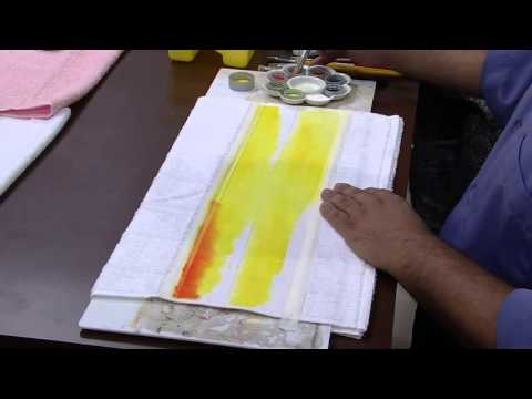 Mulher.com 16/03/2015 Luciano Menezes - Pintura toalha com pôr do sol Parte 1/2