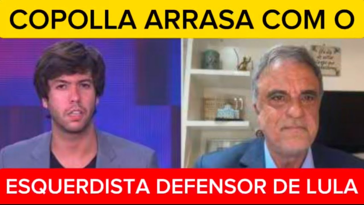 PASSOU POR CIMA: COPOLLA deixa ESQUERDISTA desorientado