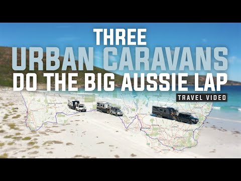 3 Urban X-Terrain Caravans Take On The Big Aussie Lap